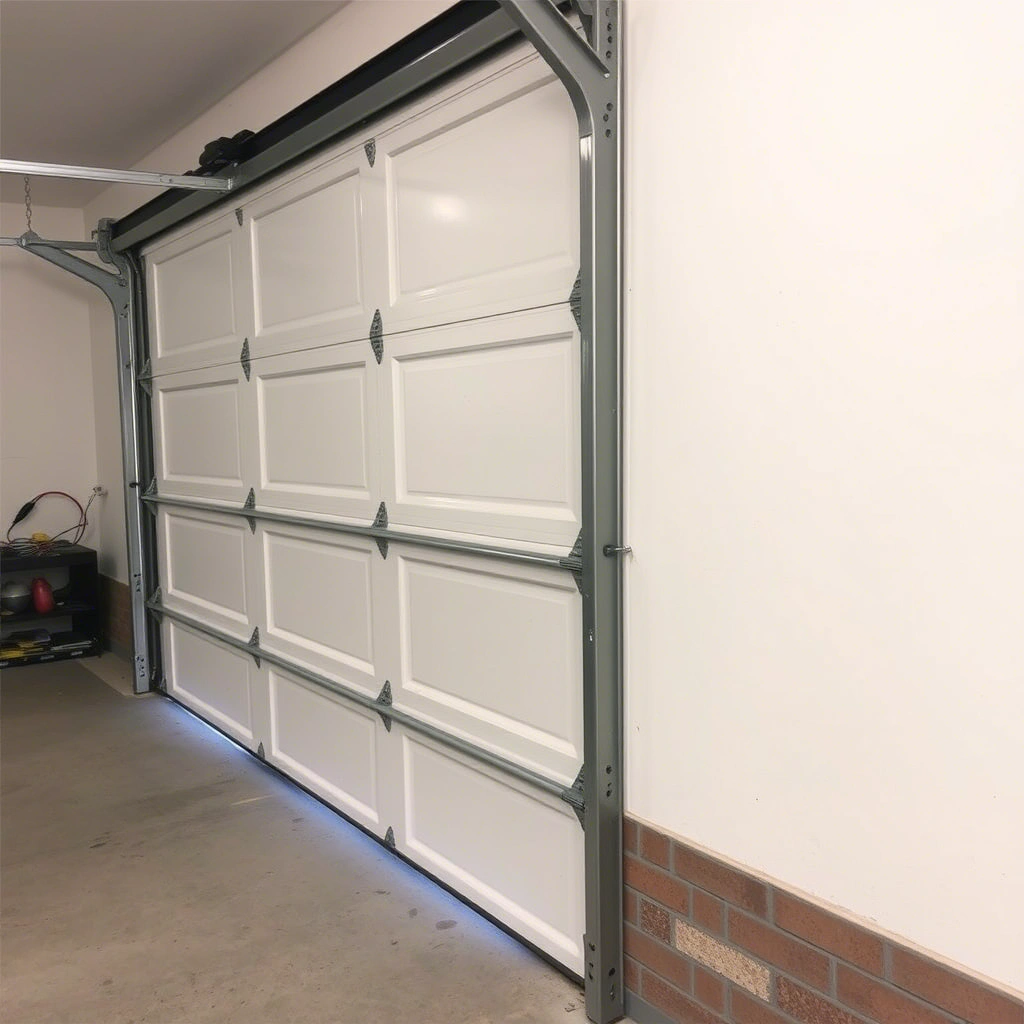 garage door off track