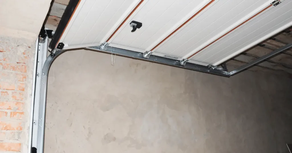 garage door track