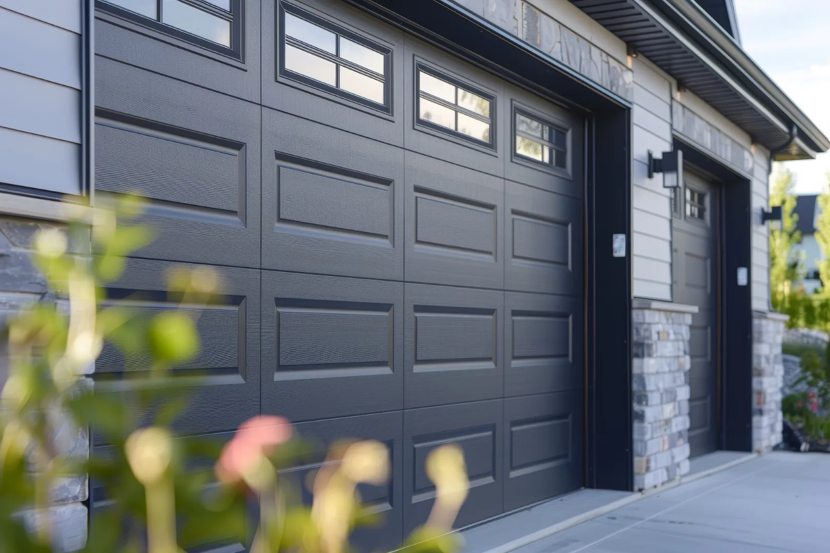 traditional garage doors